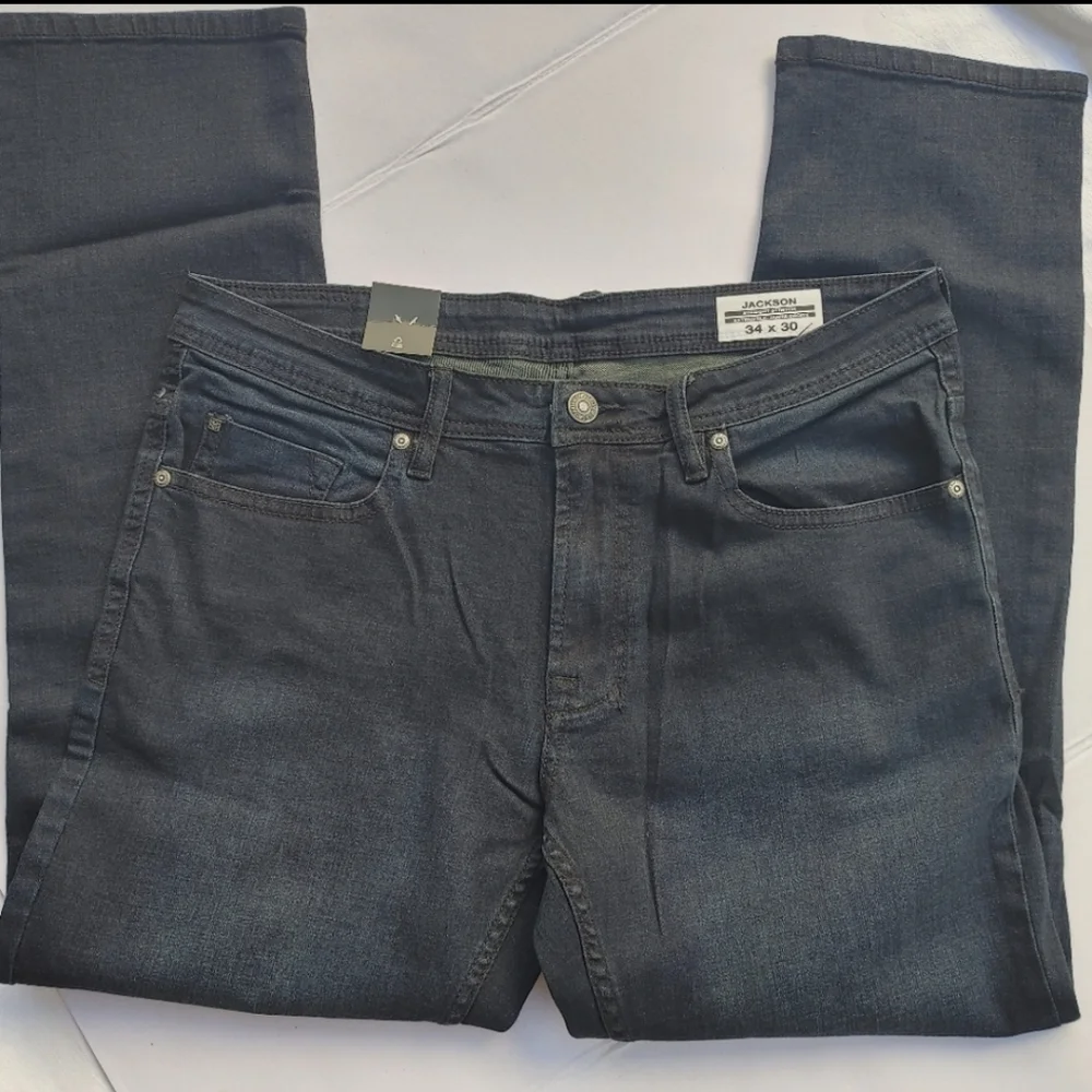 Buffalo David Bitton Men's Jackson Straight Leg Jeans - Picture 2 of 4